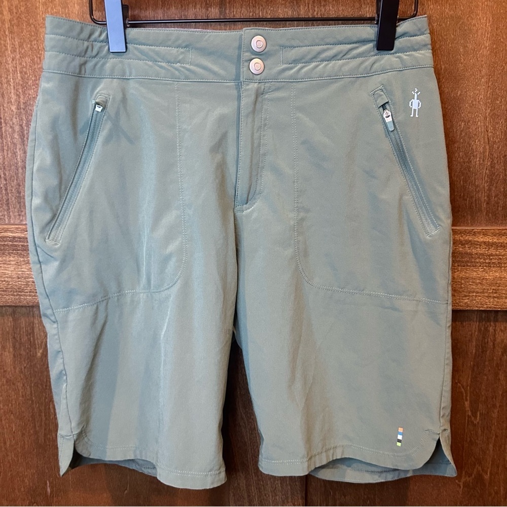 Smartwool Women's Merino Sport 8 Inch Shorts in Sage Green